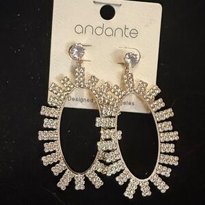 Silver Statement Earrings